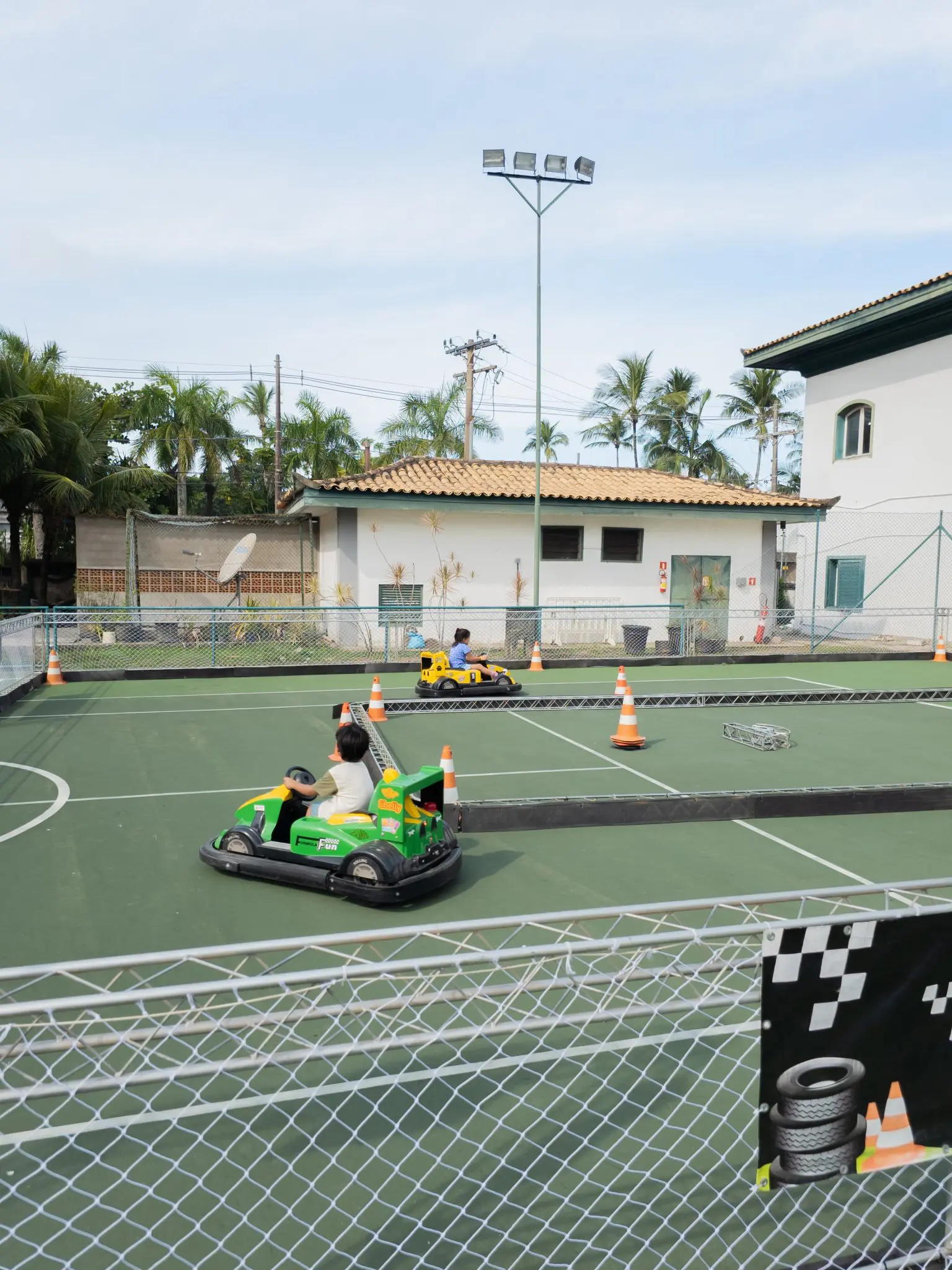 Crianças aproveitam estrutura de lazer completa em área exclusiva do Casa Grande Hotel.Crédito: Fernando Moraes