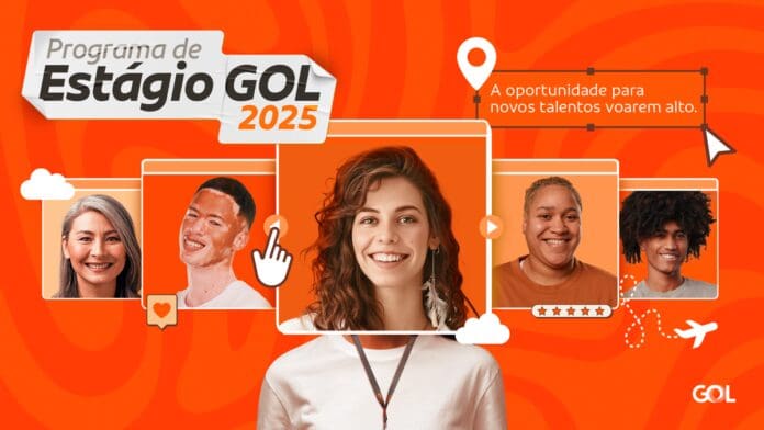 Companhia disponibiliza 70 vagas para iniciar a carreira nas mais diversas áreas da empresa, em São Paulo e Minas Gerais - Foto: divulgação GOL Programa de Estágio GOL