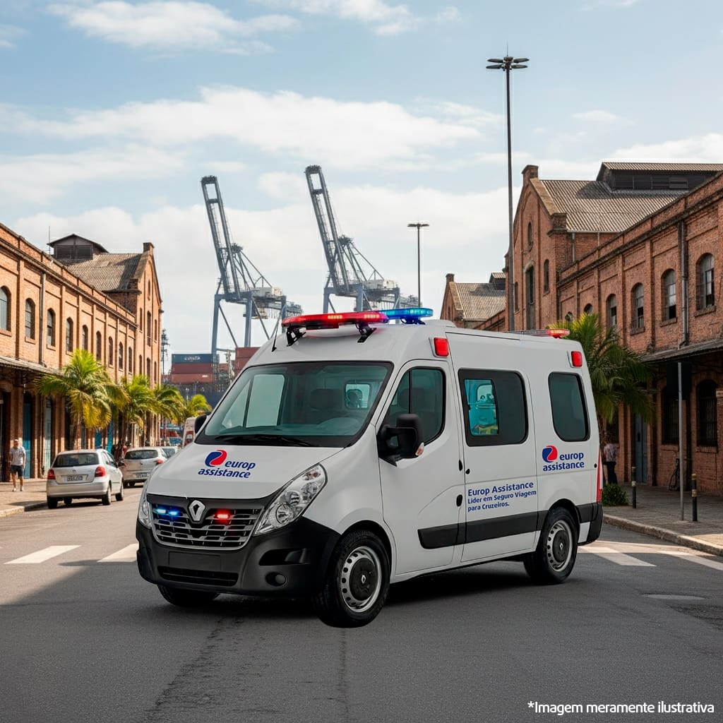 A Europ Assistance Brasil irá oferecer o exclusivo serviço de ambulância UTI in loco. - Divulgação | Europ Assistance