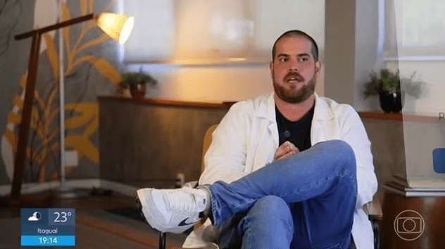 Fernando Sampaio, dono da empresa Outsider Tours — Foto: Reprodução/TV Globo